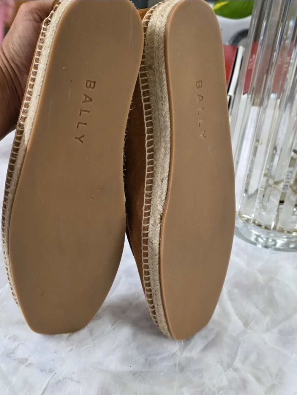Bally Karakas Kolby Calf Suede Loafers Size 44 (11US)MEN'S Brown